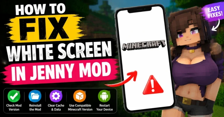 Fix White Screen in Jenny Mod