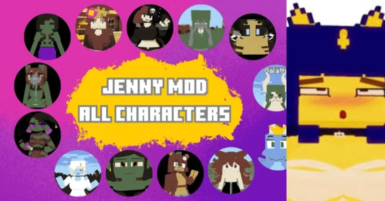 Conheça todos os personagens do Minecraft Jenny Mod
